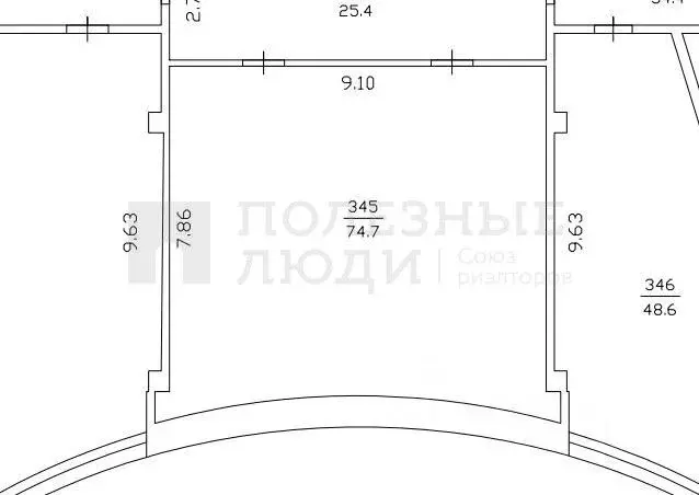 Офис в Новгородская область, Великий Новгород просп. Мира, 32к1 (75 м) - Фото 2