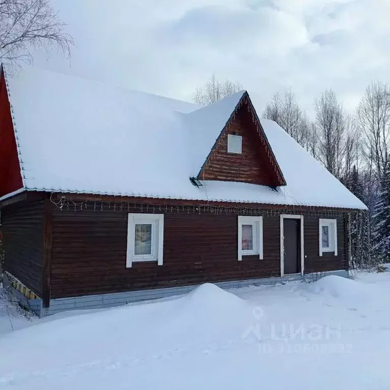 Дом в Кемеровская область, Таштагольский район, Шерегешское городское ... - Фото 0