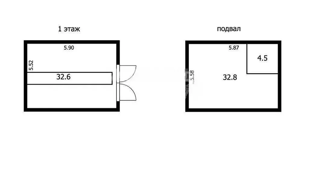 Помещение свободного назначения (66 м) - Фото 1