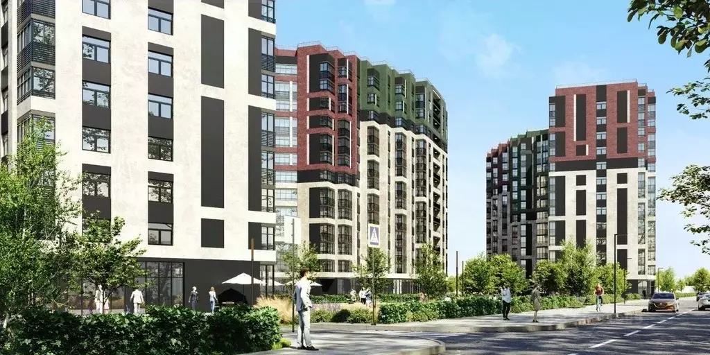 1-к кв. Воронежская область, Воронеж ул. Туполева, 5Н (37.29 м) - Фото 2