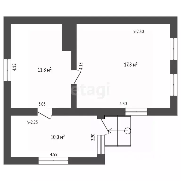 Дом в Крым, Бахчисарайский район, Верхореченское с/пос, с. ... - Фото 2