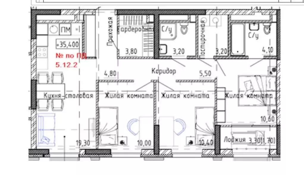 Продаётся 3-к квартира, 78 м - Фото 0