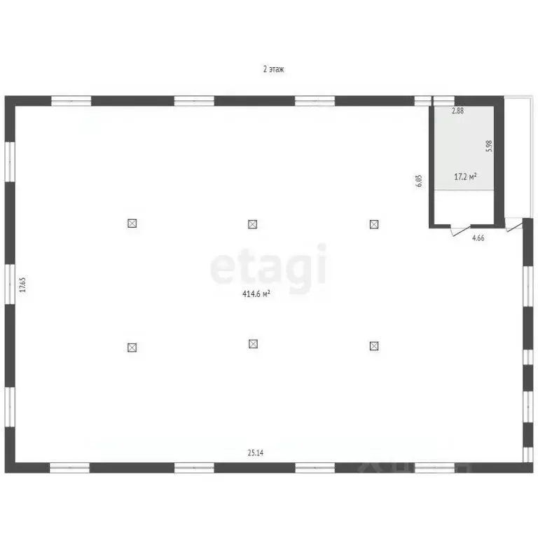 Торговая площадь в Тюменская область, Тюмень ул. Щербакова, 160А (848 ... - Фото 1