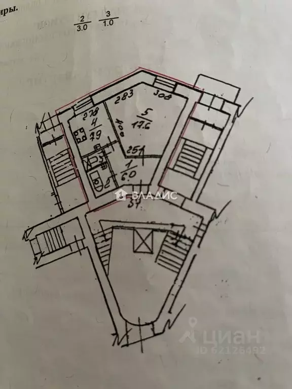 1-к кв. Санкт-Петербург Заневский просп., 14 (35.5 м) - Фото 2