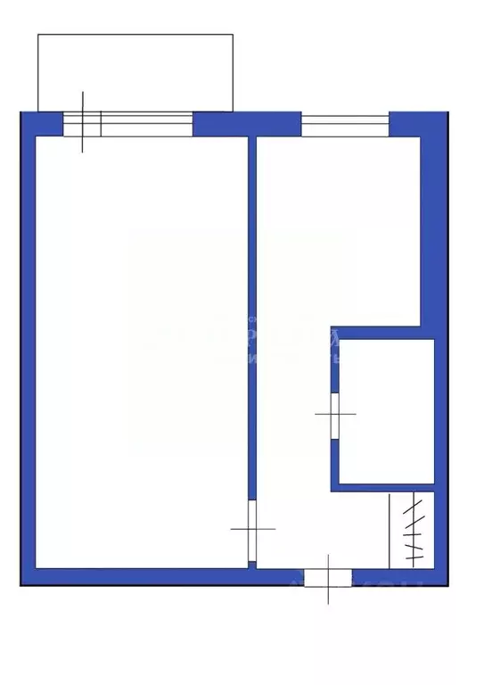 1-к кв. Кемеровская область, Ленинск-Кузнецкий просп. Текстильщиков, ... - Фото 2