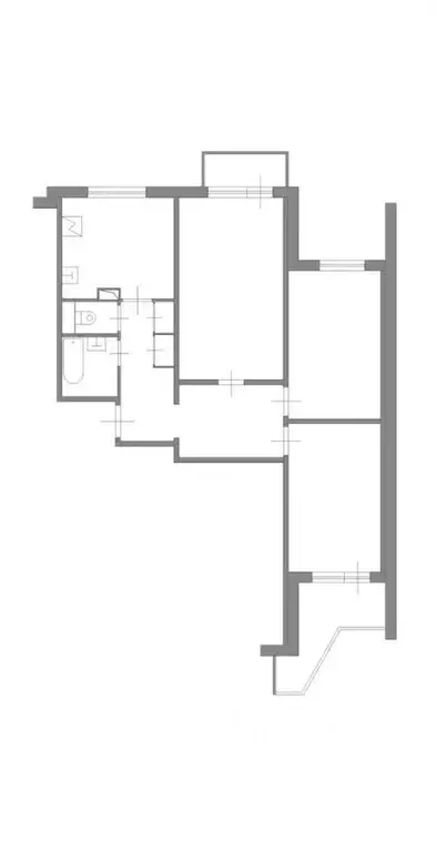 3-к кв. Москва Северный бул., 14 (73.0 м) - Фото 2
