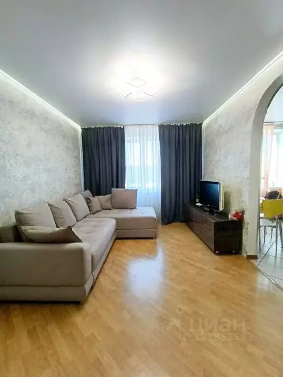 3-к кв. Кемеровская область, Новокузнецк просп. Запсибовцев, 39/96 ... - Фото 1