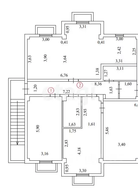 Офис в Сахалинская область, Южно-Сахалинск Сахалинская ул., 36 (19 м) - Фото 1