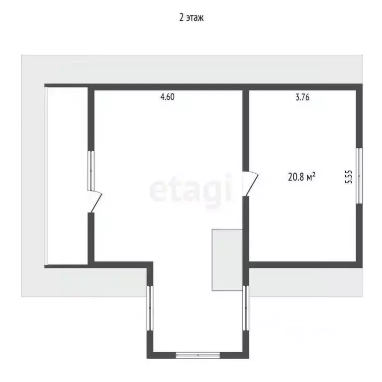 Дом в Вологодская область, Шекснинский муниципальный округ, д. ... - Фото 2