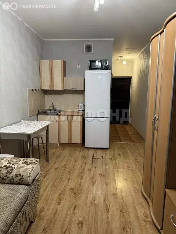 Квартира-студия: Новосибирск, Первомайская улица, 230 (20.6 м) - Фото 1