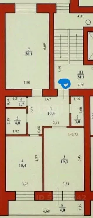 2-к кв. Забайкальский край, Чита Новобульварная ул., 38 (79.9 м) - Фото 2
