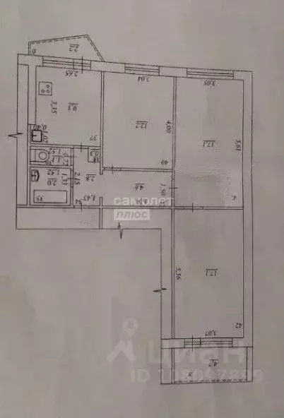 3-к кв. Самарская область, Самара ул. Стара-Загора, 180 (65.9 м) - Фото 2