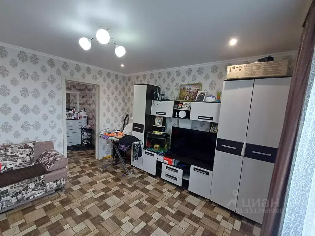 1-к кв. Татарстан, Рыбная Слобода пгт ул. Октябрьская, 35 (38.0 м) - Фото 2