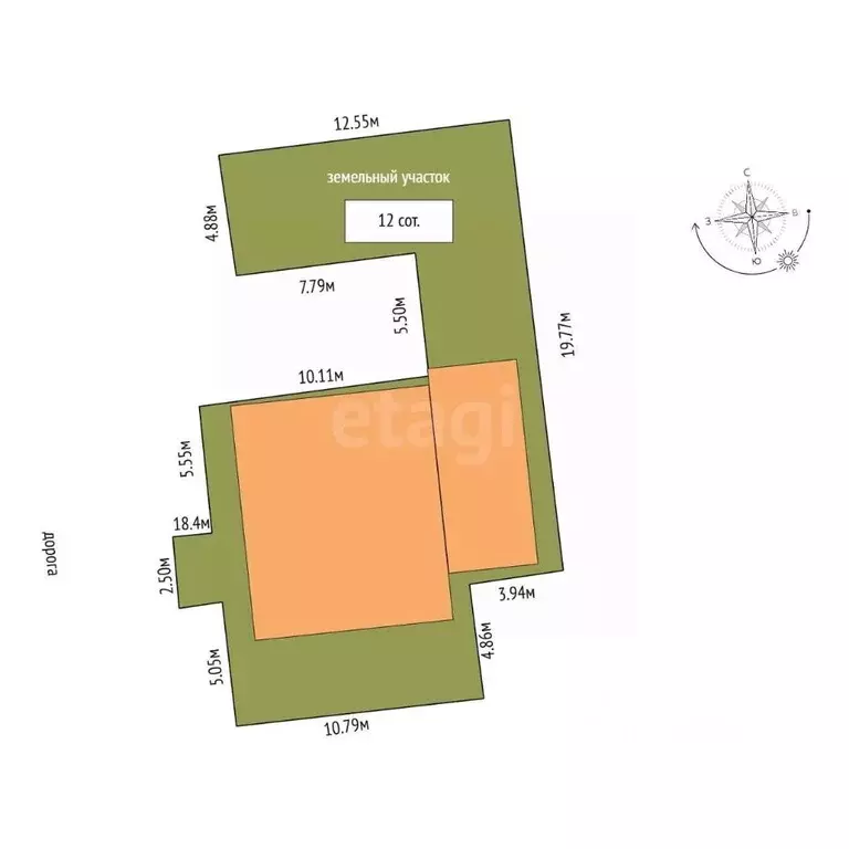 Дом в Самарская область, Самара ул. Волгарей, 12 (425 м) - Фото 1