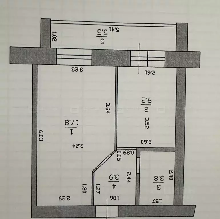 1-к кв. Татарстан, Казань ул. Салиха Батыева, 11 (40.2 м) - Фото 1