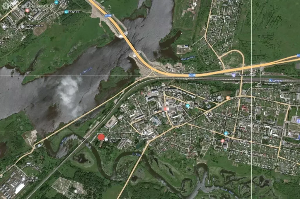 Участок в Вологодская область, рабочий посёлок Шексна, микрорайон ... - Фото 2