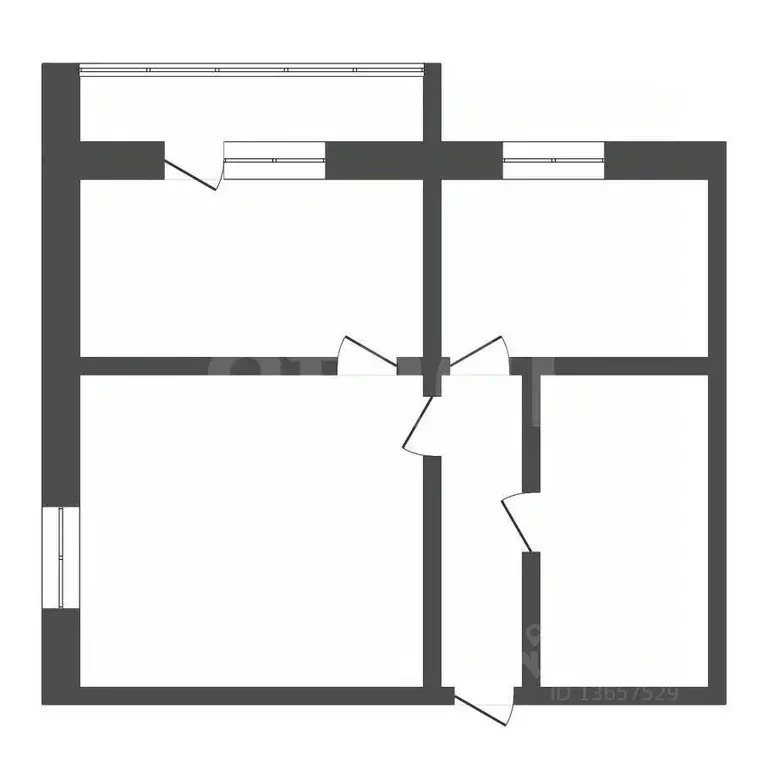1-к кв. Иркутская область, Иркутск ул. Лермонтова, 343/2 (47.4 м) - Фото 2