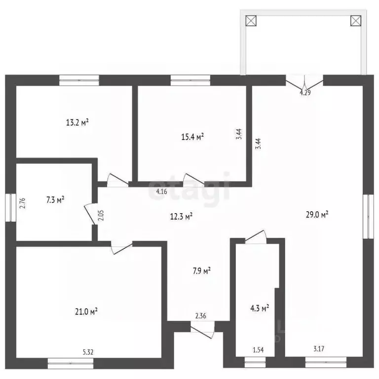 Дом в Ярославская область, Ярославский муниципальный округ, д. Думино ... - Фото 2