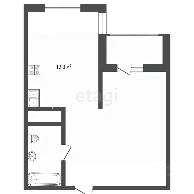 2-к кв. Хабаровский край, Хабаровск Набережная ул., 29 (60.0 м) - Фото 2