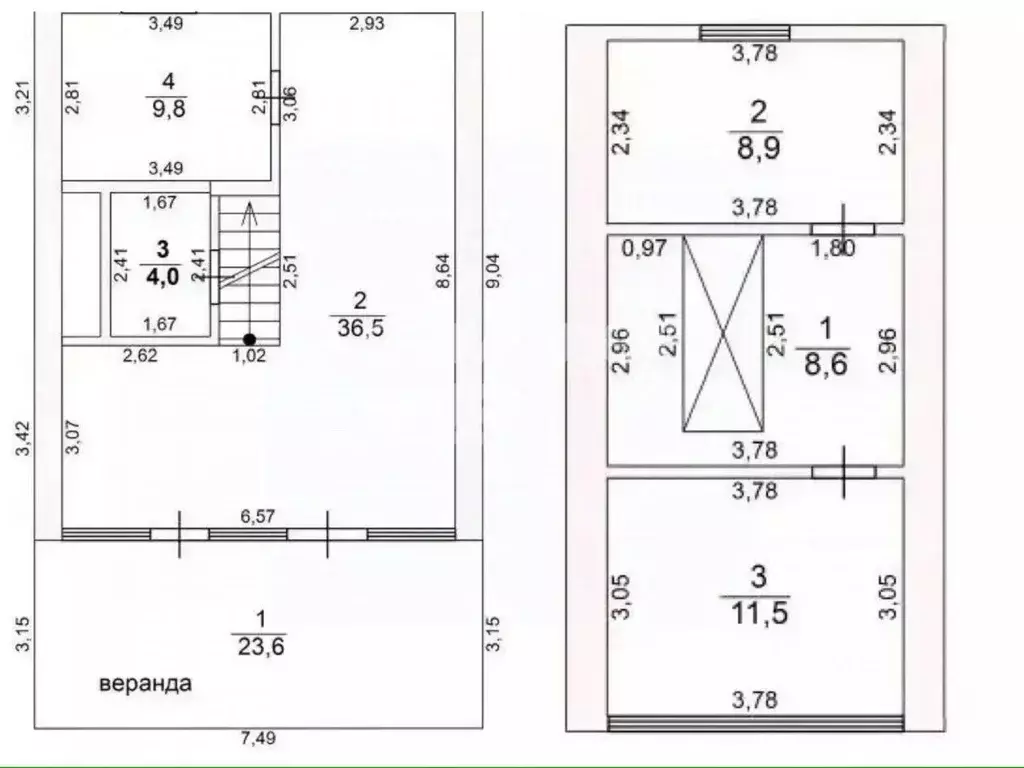 Дом в Липецкая область, Липецк Пусковые двигатели СНТ, 44 (108 м) - Фото 2