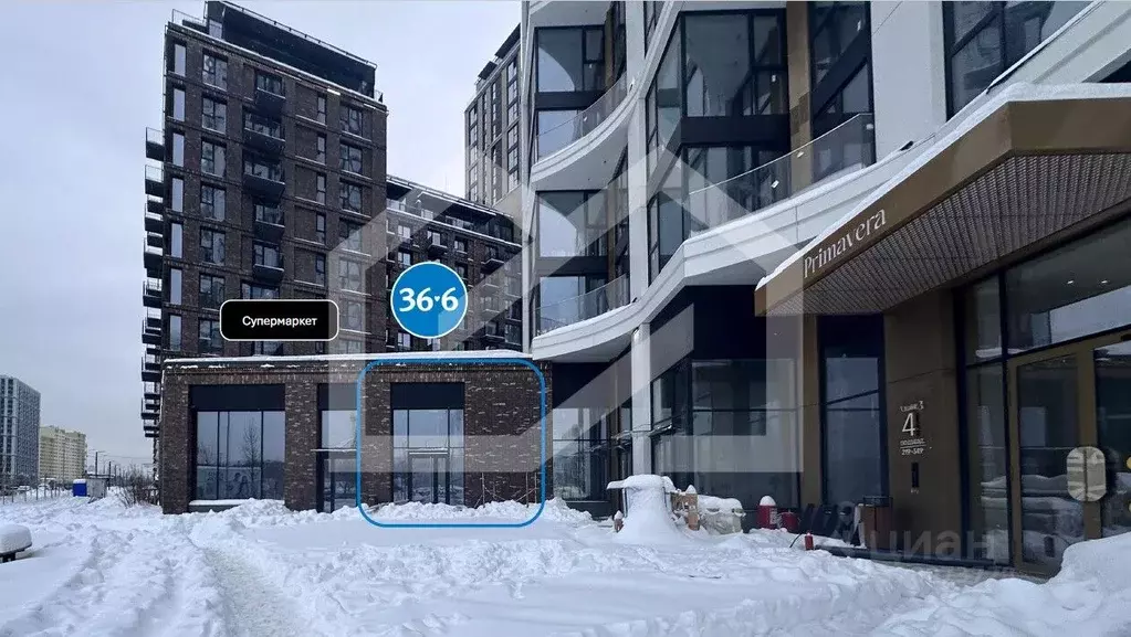 Помещение свободного назначения в Москва Вивальди кв-л, Клубный Город ... - Фото 1