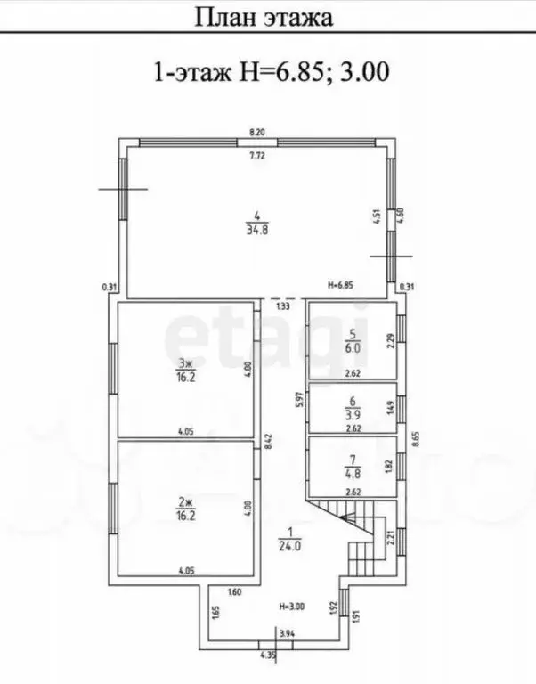 Дом в Коврово, Лесная улица (147.3 м) - Фото 2