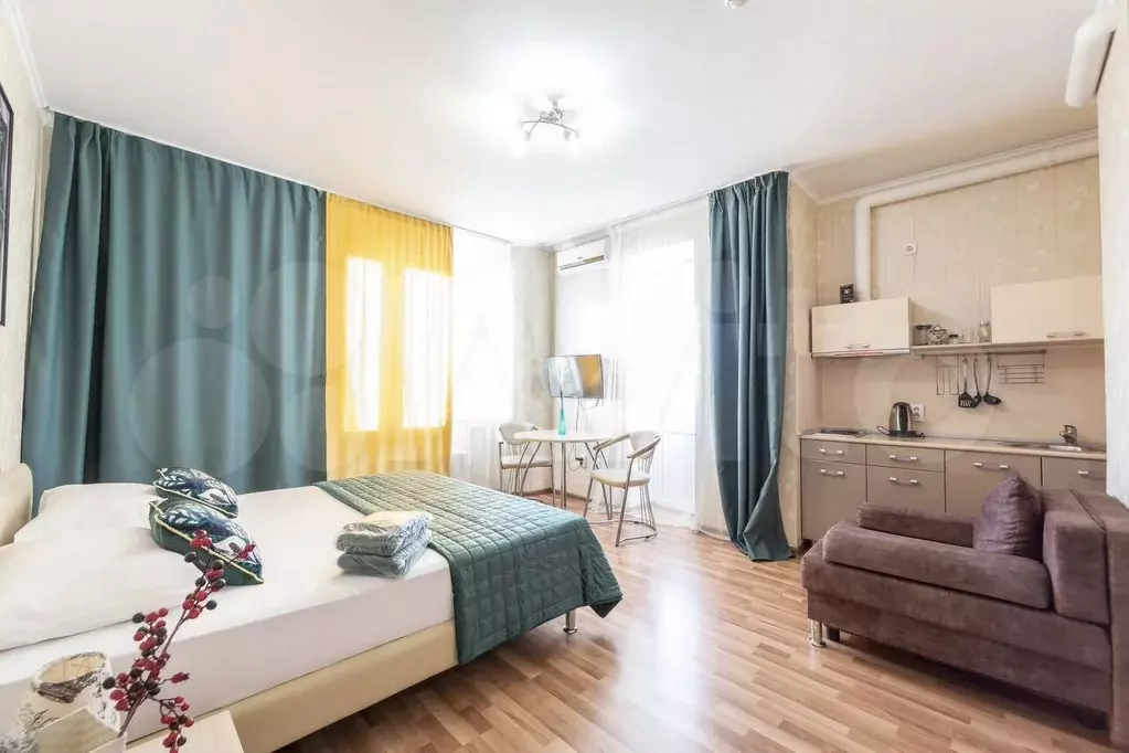 Квартира-студия, 24,4 м, 10/15 эт. - Фото 0