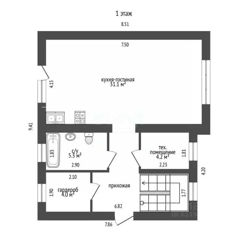 Дом в Мордовия, Саранск городской округ, Николаевка рп ул. Бобкова ... - Фото 2