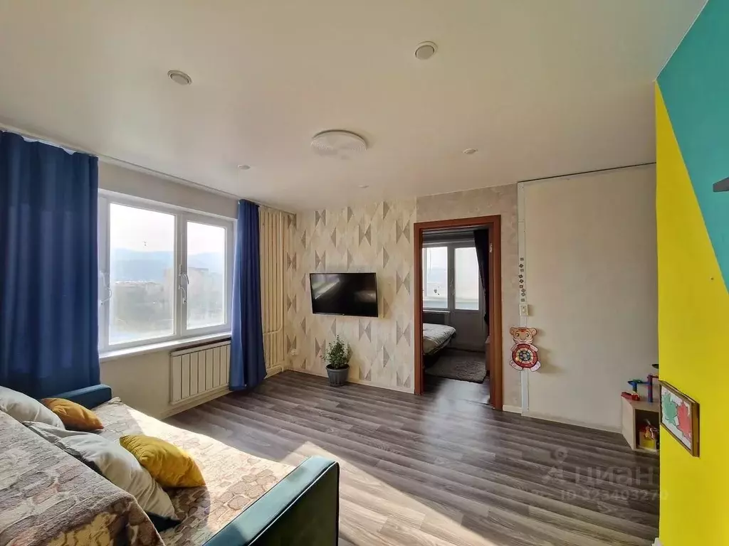 2-к кв. Красноярский край, Красноярск Семафорная ул., 187 (39.1 м) - Фото 1