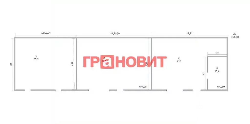 Помещение свободного назначения в Новосибирская область, Новосибирск ... - Фото 1