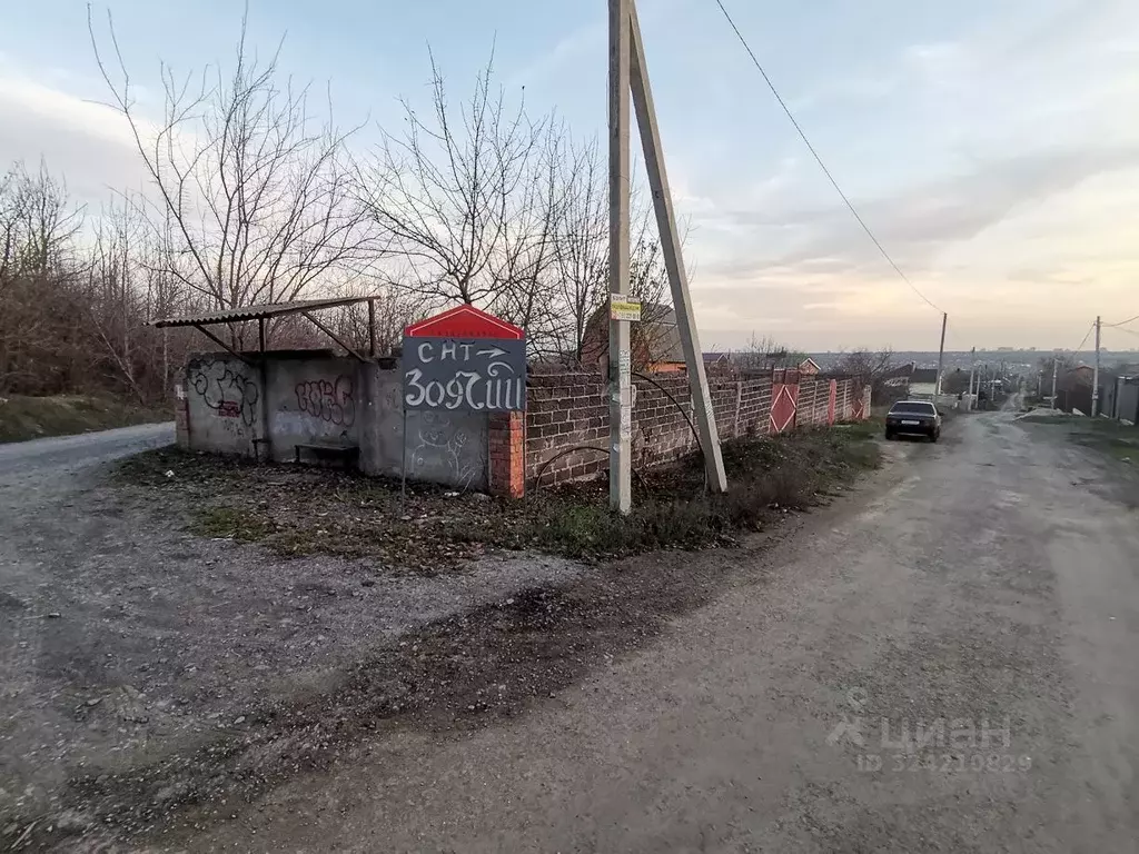 Участок в Ростовская область, Ростов-на-Дону Зодчий садоводческое ... - Фото 1