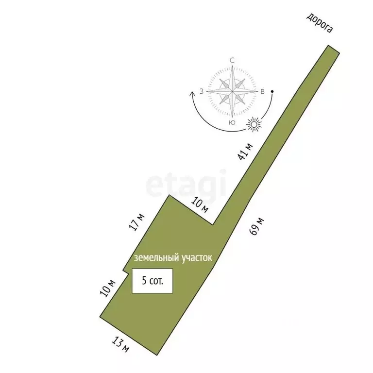 Дом в Тюменская область, Ишим ул. Чернышевского, 30 (44 м) - Фото 1