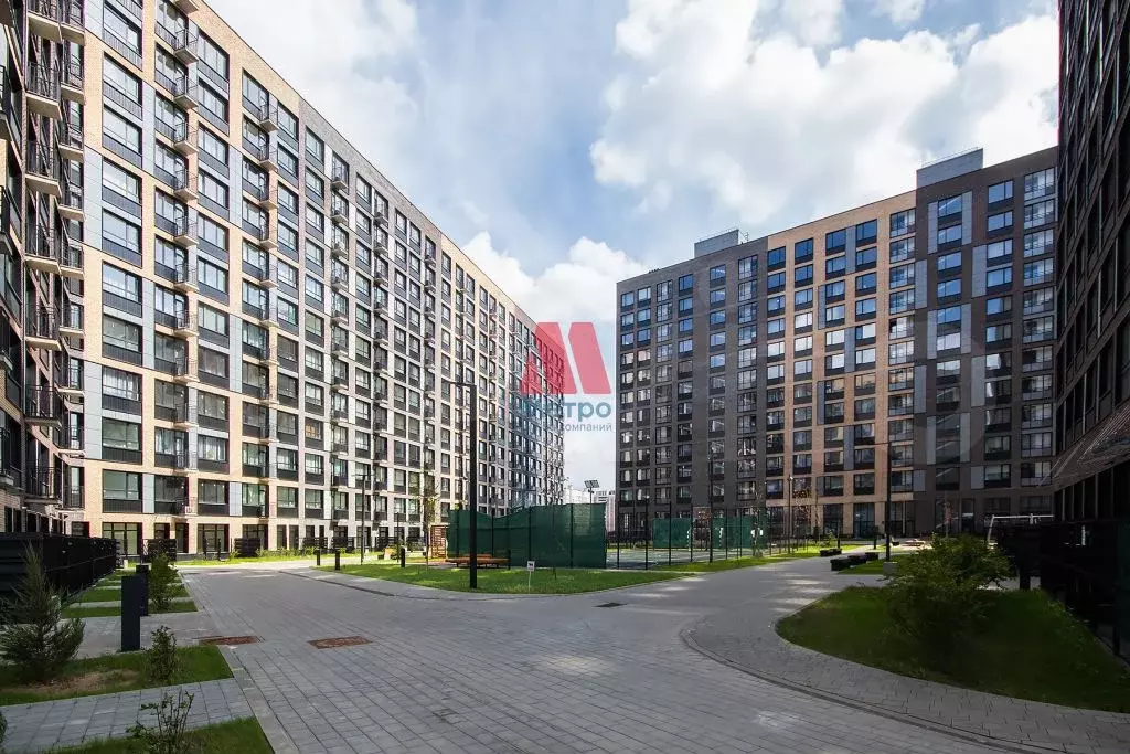 1-к. квартира, 41 м, 4/12 эт. - Фото 1