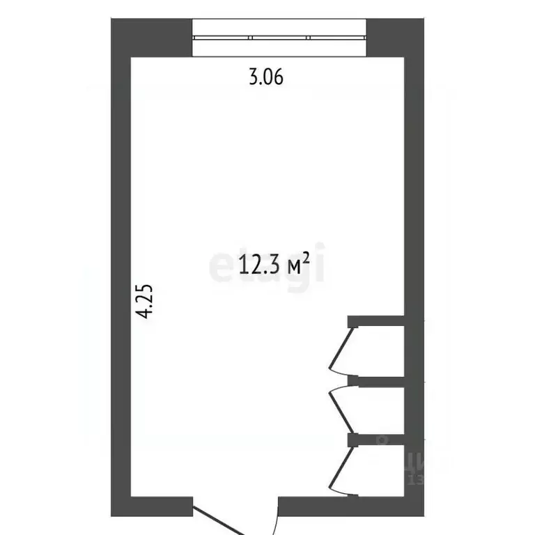 Комната Псковская область, Псков Рижский просп., 42А (13.0 м) - Фото 2