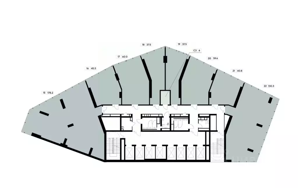 Офис в Москва Ярцевская ул., 21с2 (38 м) - Фото 1