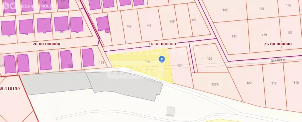 Участок в Ессентукская, Дальняя улица, 126 (10.9 м) - Фото 0