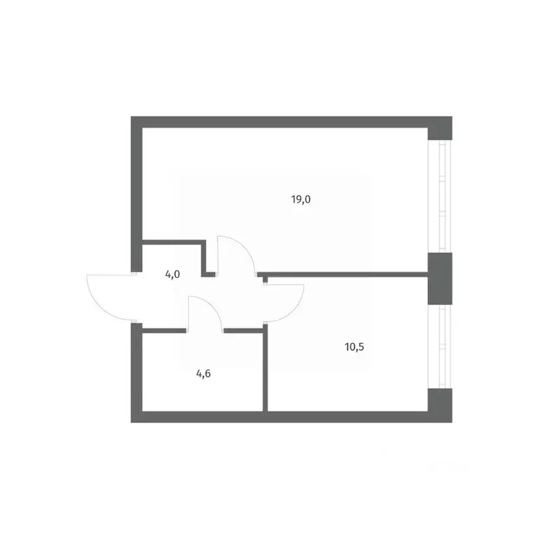 1-к кв. Ленинградская область, Ломоносовский район, Аннинское ... - Фото 1