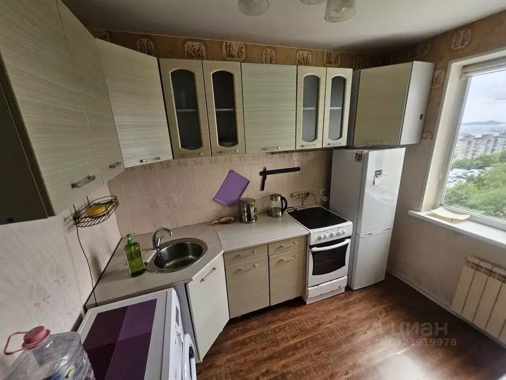 1-к кв. Приморский край, Владивосток ул. Терешковой, 16 (34.0 м) - Фото 2