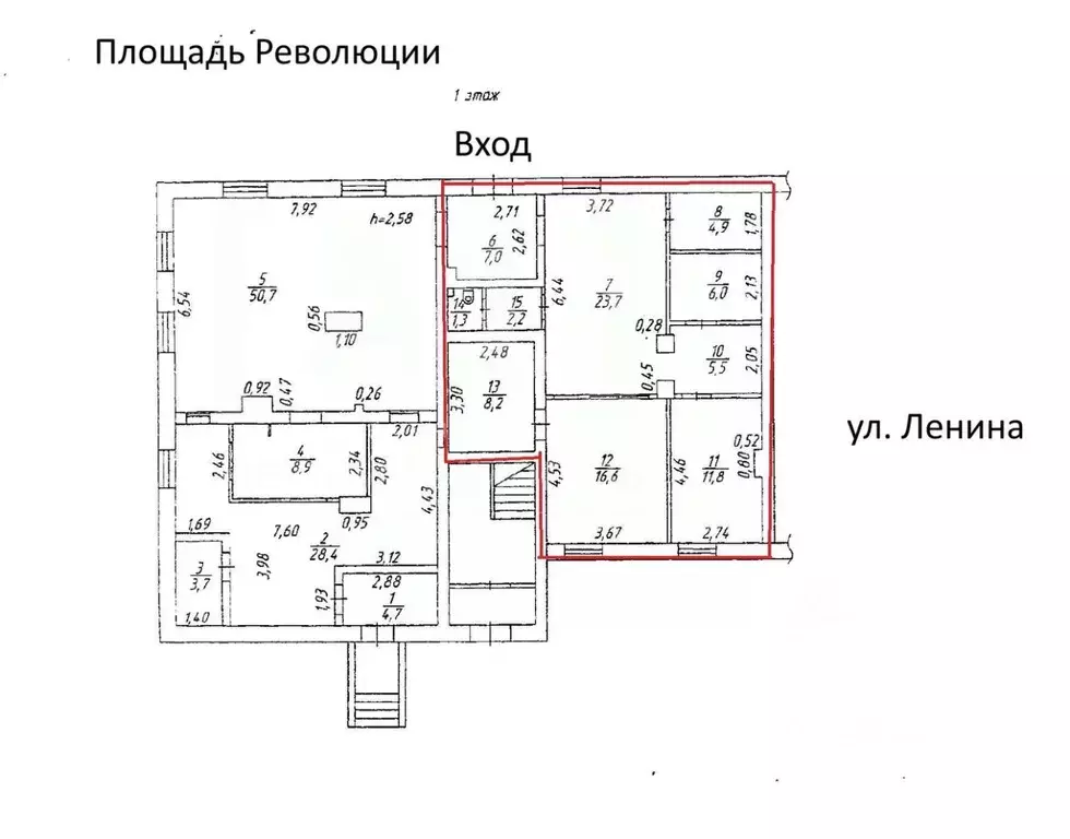 Торговая площадь в Челябинская область, Чебаркуль ул. Ленина, 13 (84 ... - Фото 0