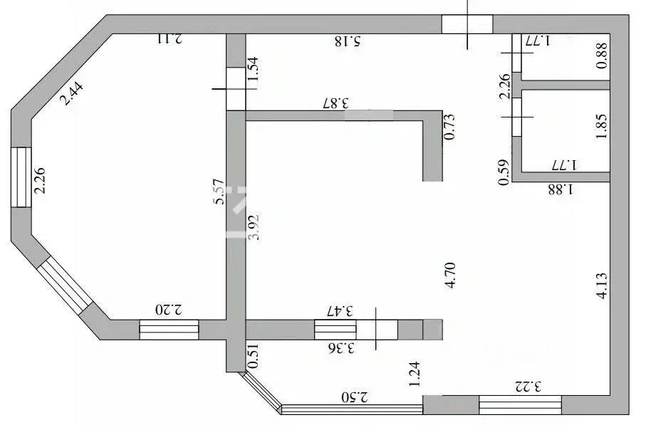 2-к кв. Ивановская область, Иваново Ташкентская ул., 110 (60.1 м) - Фото 2