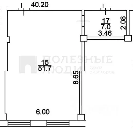 Офис в Новгородская область, Великий Новгород просп. Мира, 32к1 (59 м) - Фото 2