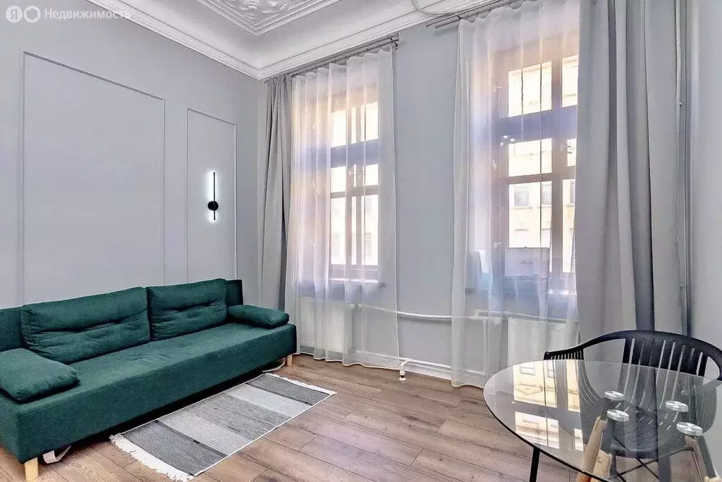 Квартира-студия: Санкт-Петербург, Манежный переулок, 15-17 (23.5 м) - Фото 1