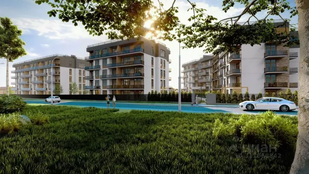 1-к кв. Калининградская область, Янтарный пгт ул. Советская (54.01 м) - Фото 2