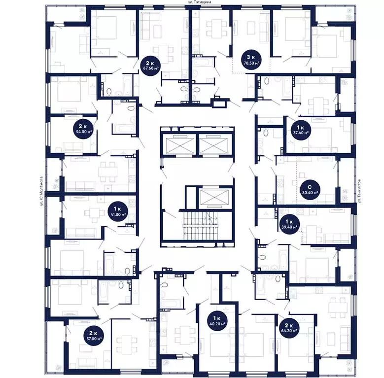 3-к кв. свердловская область, екатеринбург ул. крауля, 170а (70.45 м) - Фото 1