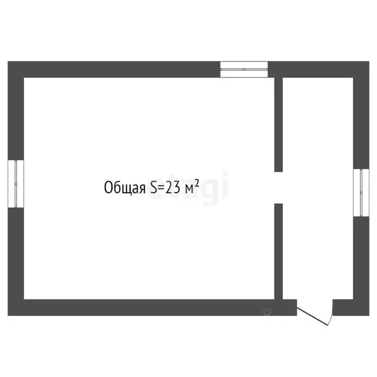 Дом в Брянская область, Брянск Болва садовое общество,  (23 м) - Фото 1