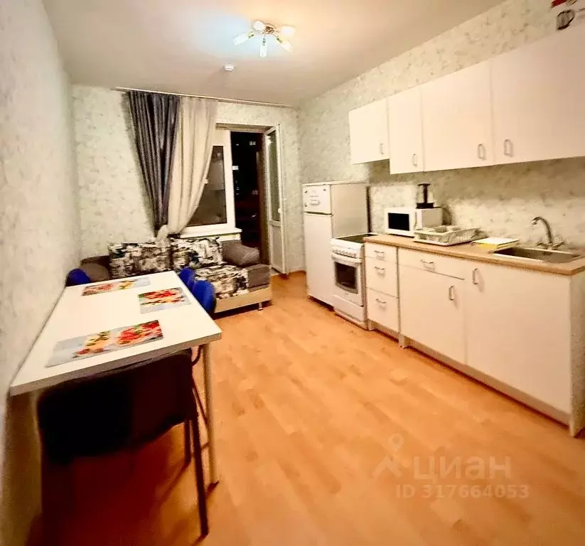 1-к кв. Ленинградская область, Мурино Всеволожский район, ул. Шоссе в ... - Фото 0
