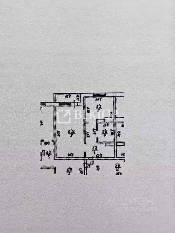 1-к кв. Костромская область, Кострома проезд Южный, 3 (35.5 м) - Фото 2