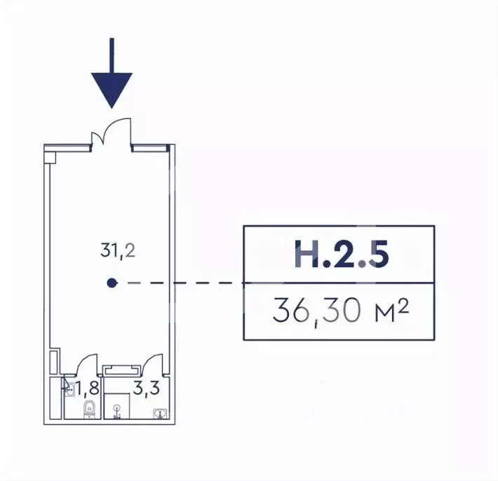 Торговая площадь в Москва просп. Мира, 222 (36 м) - Фото 2