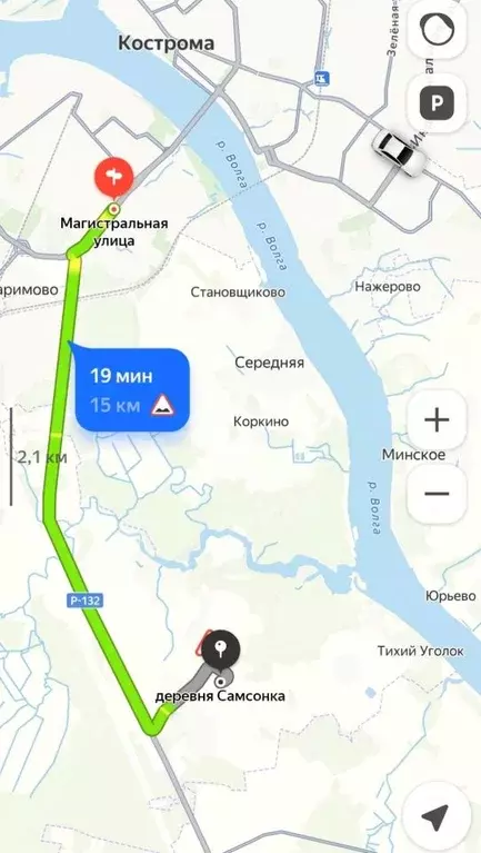 Участок в Костромская область, Костромской район, Самсоновское с/пос, ... - Фото 2