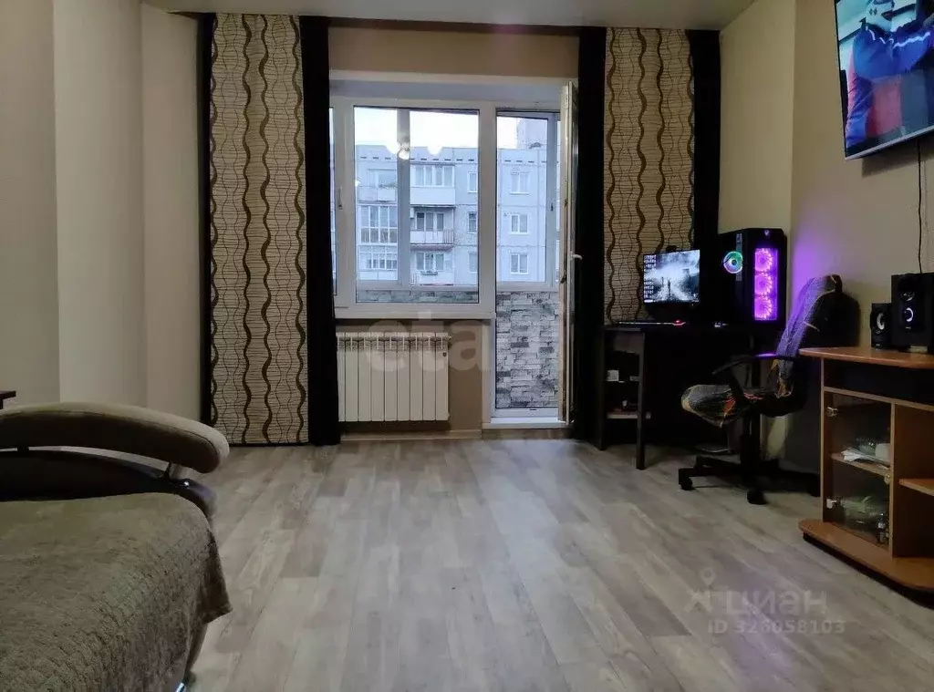 1-к кв. Омская область, Омск ул. Рокоссовского, 30 (38.1 м) - Фото 1